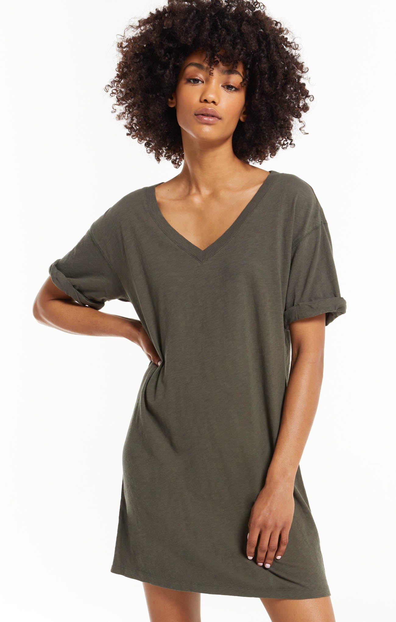 V-Neck T-Shirt Dress – Z SUPPLY